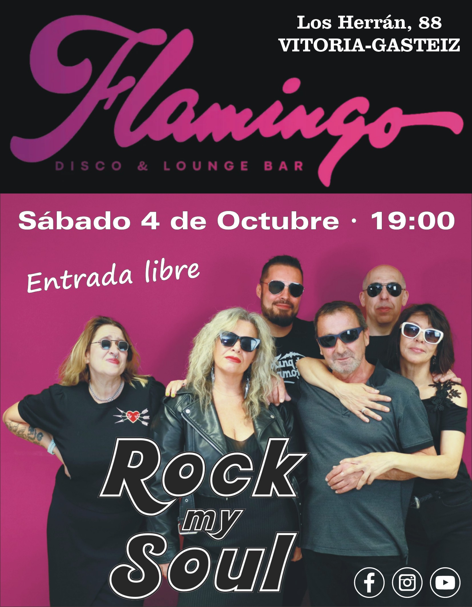 Rock my Soul en la discoteca Flamingo